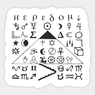 Symbols Sticker